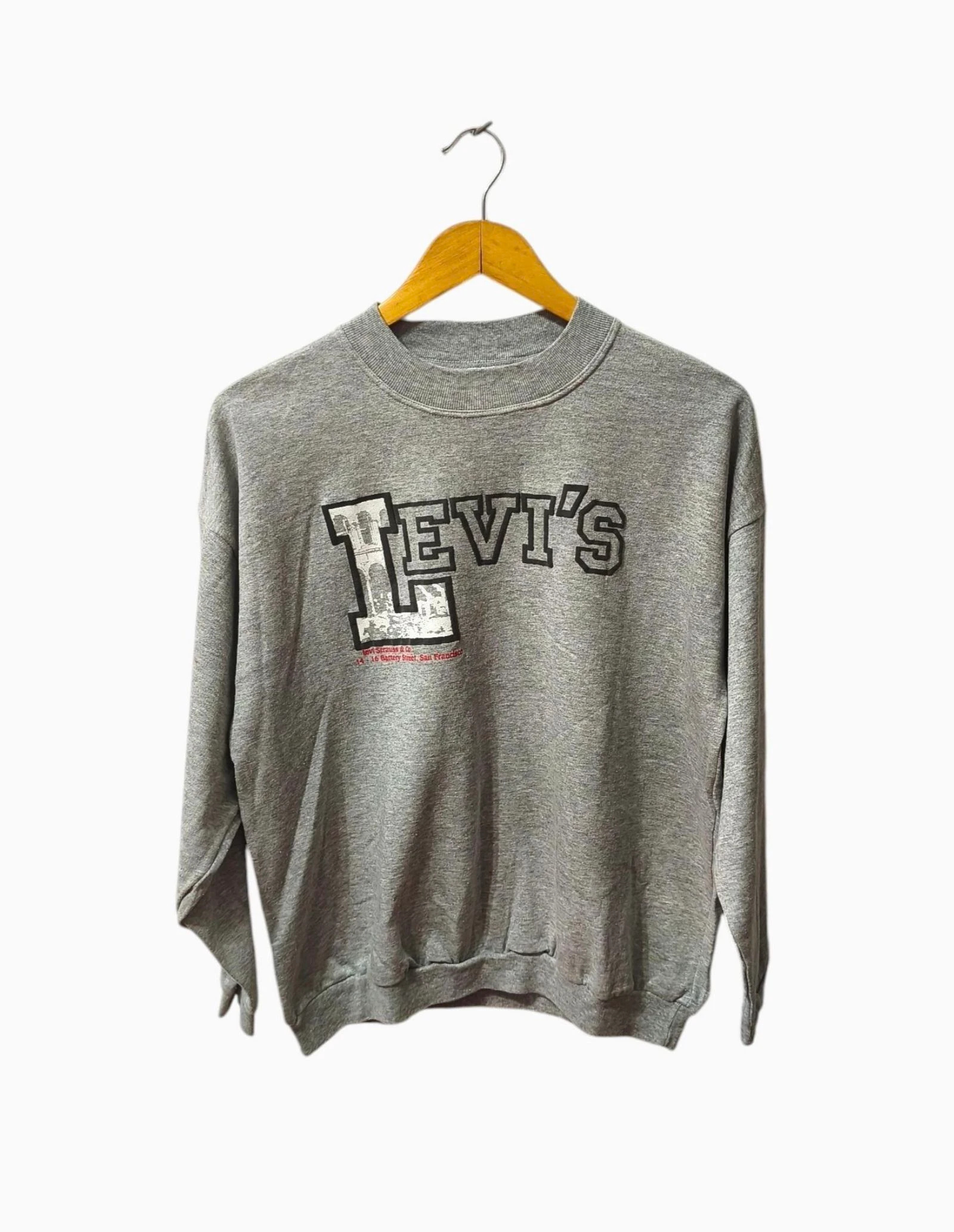 Sudadera gris Levi's hombre Talla M